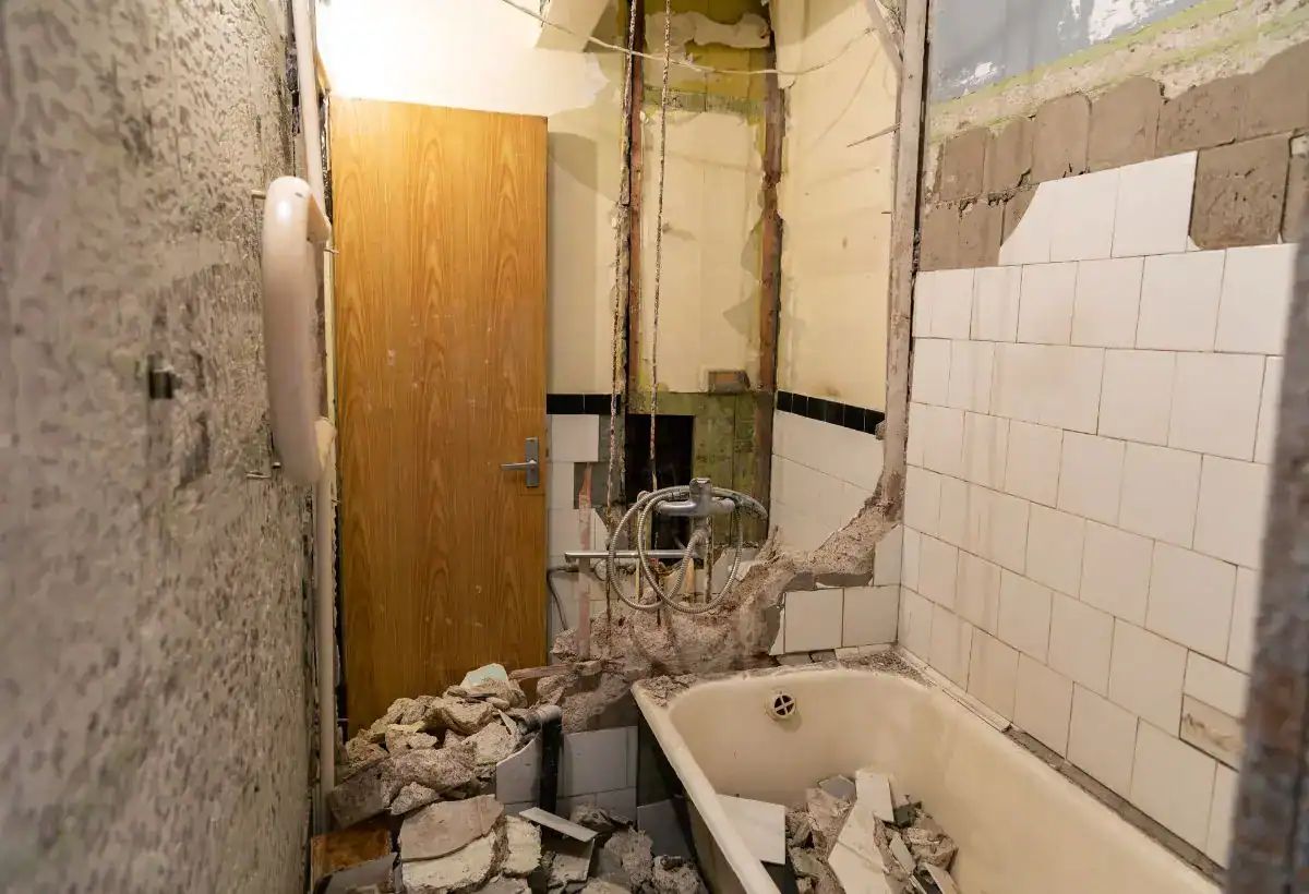 Bathroom Demolition - Chippewa Valley Junk Removal